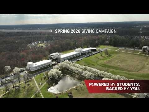 Spring 2026 Giving Campaign | Powered by Students. Backed by You.