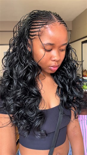 Sapphire French Curl Braids at Ephys Beauty Palace