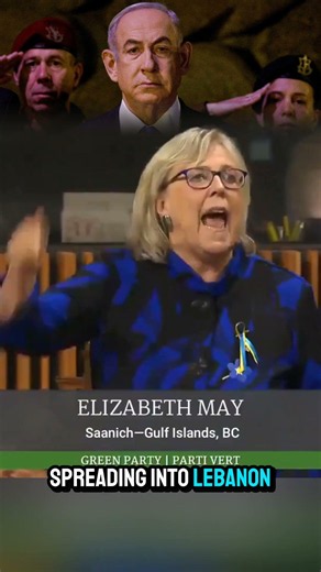 Elizabeth May Criticizes Netanyahu Over Gaza