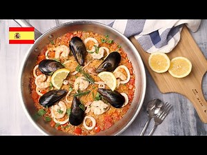 [Spain] Seafood Paella Recipe 스페인 요리 빠에야 만들기