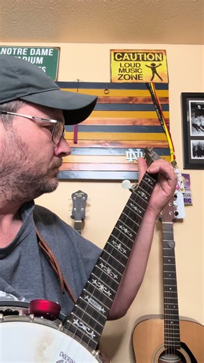 Started learning i saw the light this morning from the Murphy method. Here is where i am at with it. #banjo #bluegrass #music