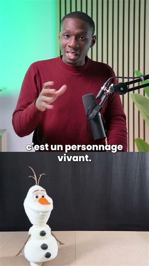 This Robot Olaf Uses AI to Move Like Real Life #disneyland #ai #pixar