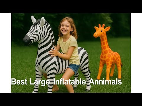 🐒 Playbees Large Inflatable Monkey 27" - Blow Up Animal Party Favors | Best Large Inflatable Animals