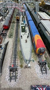 Kings lynn enters the station terminus.