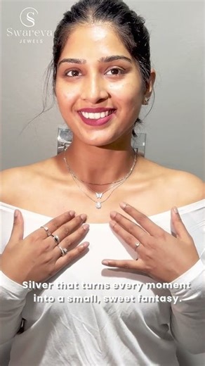 Elegant Silver Jewellery Collection | Swareva Jewels