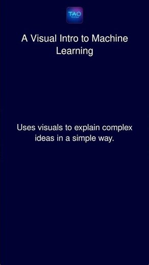 A Visual Intro to Machine Learning