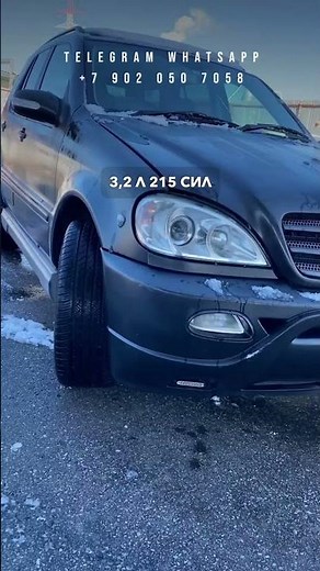 2002 MERCEDES BENZ ML 320