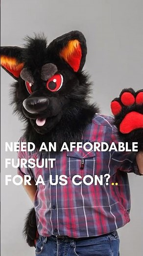 Need an affordable fursuit for a US con? #fursuit #amazonshop #cheapfursuit #oneandonlycostumes