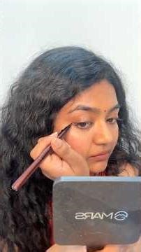 👀 Beginners Eyeliner Hack 🔥🔥#malayalam #makeup #eyeliner