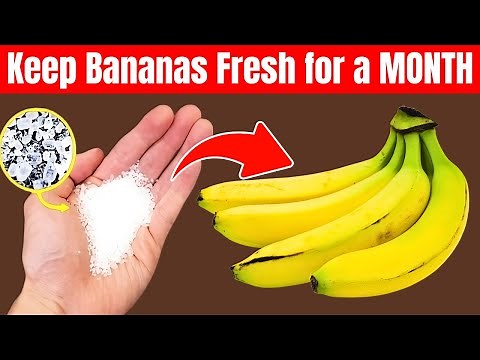 Bananas Stay Fresh for a Whole Month with This Old Farmer’s Trick! | Smart Tricks