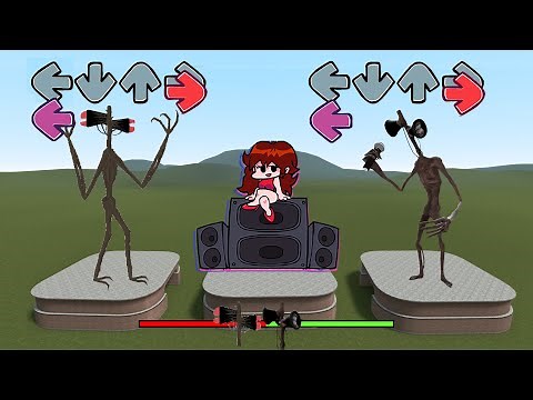 2D SIREN HEAD VS 3D SIREN HEAD!! Friday Night Funkin' Mod [FNF Trevor Henderson]