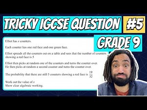 Can you solve this hard Probability GCSE Maths question?