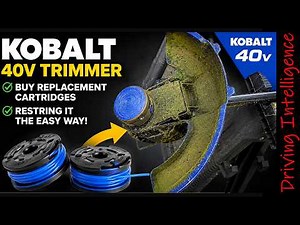 Kobalt 40V String Trimmer: Replacement Cartridges & How To Restring It