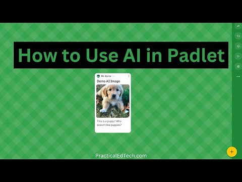 How to Use AI to Draw in Padlet