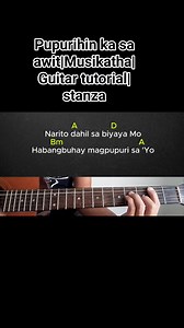 Pupurihin ka sa awit|Musikatha|guitar tutorial|stanza #pupurihinkasaawit #musikatha #guitartutorial #stanza #ghguitartutorial | GH Guitar Tutorial