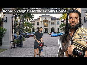 Inside Roman Reigns’ Florida Family Home — WWE Tribal Chief and His Real Life Power