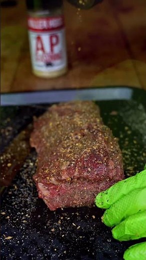 How to make grilled 1955 Black Angus Beef by @bentley.bbq 👨‍🍳🔥