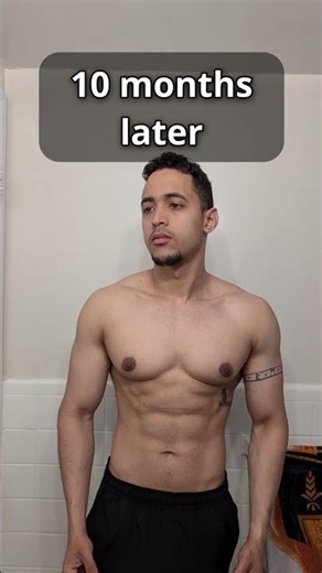 My 1 year body transformation