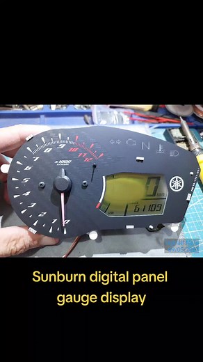Yamaha Sniper 150 v1 Sunburn Panel Gauge Display Repair