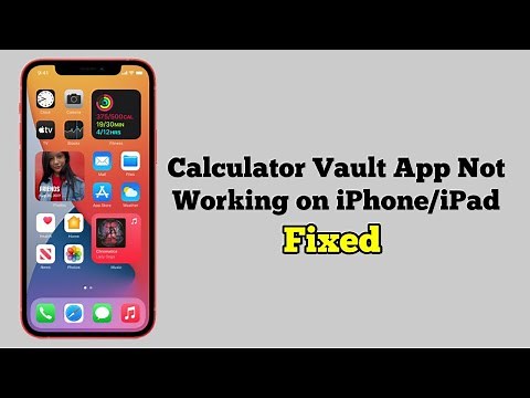 Calculator Vault App Not Working/Opening After iOS 17 Update on iPhone/iPad - Fixed 2023