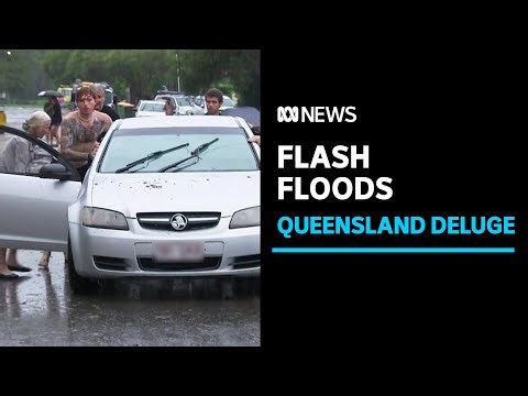 Homes flooded and several people rescued as storms roll over south-east Queensland | ABC News