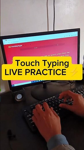 Touch Typing Practice Live💻📈| Improve Typing Speed Daily🔥