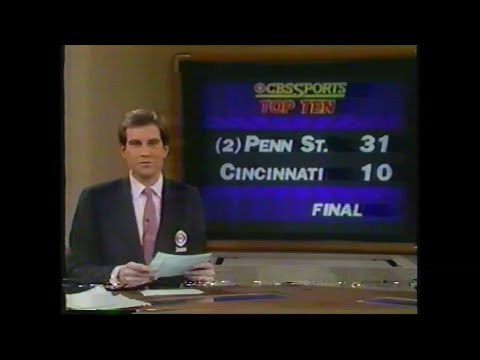 Nov 9, 1985 - College Football Highlights & Action (CBS & ABC)