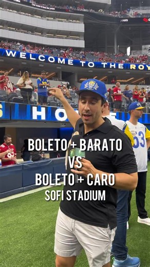 ¿Pagarías esto por un partido de NFL? El SoFi Stadium es uno de los estadios más lujosos del mundo #nfl #losangelesrams | Piloto Football