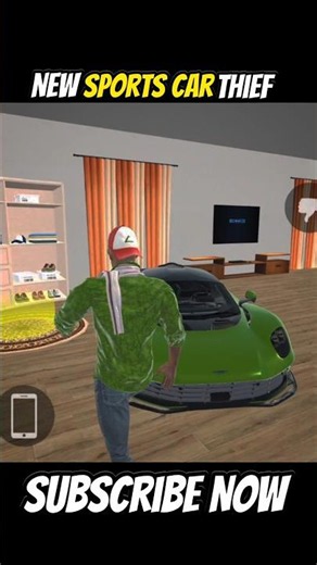 New Sports Car Thief 😱💥 In Indian Theft Aura Simulator 😨