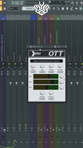 OTT is very usefull to make your leads punch through your mix properly. It's a compressor that can do both downward and upward compression. We'll use the upward part to make sure all the frequencies stay above the treshold. You need to see MORE! My patreon page is live NOW! It has literal HOURS of free content, Stems and FLP's ready for download and even a huge midi pack. Don't Miss OUT! Link is on my page!#Musidcproduction #Producerlife #Mastering #Mixing #Melodies #synthesizers