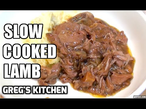 HOW TO MAKE SLOW COOKED LAMB - Greg's Kitchen