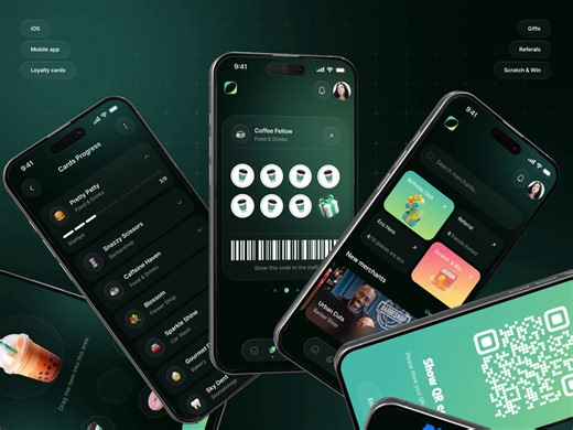 Mobile Loyalty App Design – Stampy