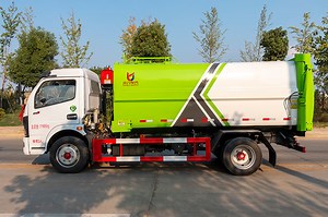 [Hot Item] 2024 High Quality Waste Collector Disposal Truck Garbage Vehicle Self-Loading and Unloading Garbage Truck