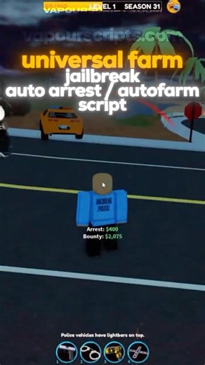 💰BEST JAILBREAK AUTO ARREST SCRIPT | *FREE + NO KEY* AUTOFARM SCRIPT (PASTEBIN) #robloxscript