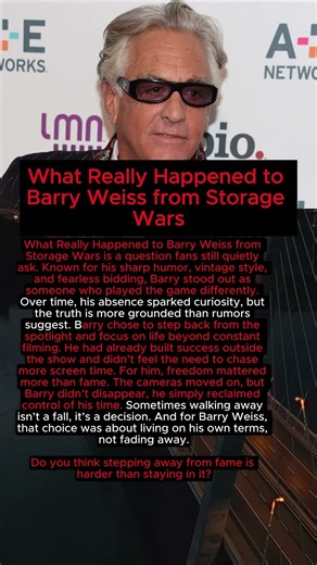 What Really Happened to Barry Weiss from Storage Wars #StorageWars #BarryWeiss