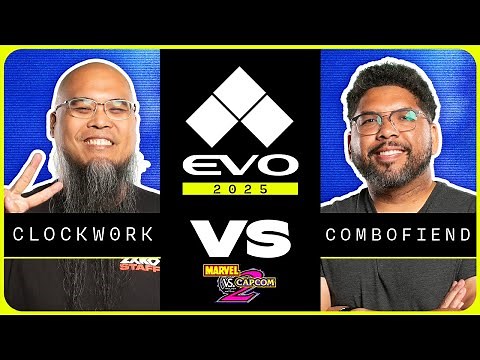 Evo 2025: Clockw0rk vs Combofiend | Marvel vs Capcom 2