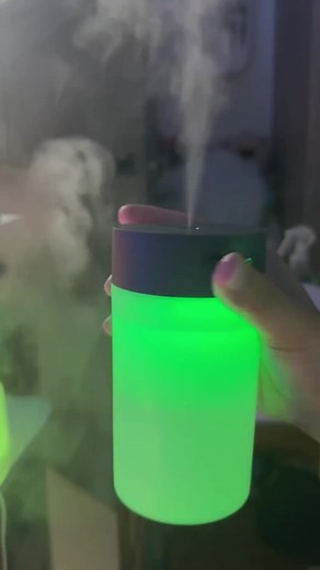 Mini Colorful Cup Humidifier LED RGB Light Automatic Air Purifier Aromatherapy Essential Oil Diffuser Rechargeable Ultrasonic Freshener Cool Mist Home Office Desktop Car Sprayer 6-hour Automatic Power-off