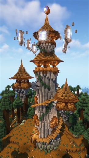 EcoSMP on Instagram: "🌙 The Moonspire (Fantasy Wizard's Tower) Minecraft medieval fantasy wizard's tower perfect for survival. Schematic and world downloads are available for both Java & Bedrock players on our Patreon! 🎵 Music Courtesy Of Mojang Studios #minecraft #minecraftbuilding #minecrafttower #minecraftbuild #minecraftbuilds"