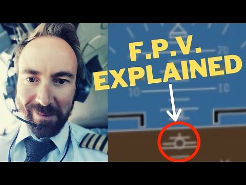 Flight Path Vector (FPV) in deep - [Difference between Flight Path Angle and Pitch Angle explained]
