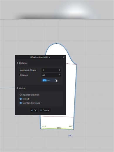 How to Create a Flounce Sleeve in CLO3D🪡🤍 Mark the sleeve hem –Left click to create an internal line. – Set the amount of length you want for the flounce. Cut & Sew the internal line – This allows you to separate the flounce section from the main sleeve. Add points to the flounce pattern – These points will be used to create slash lines for adding width. Use Slash & Spread – Cut along the lines and spread the pieces to create volume and flare. Smooth the hem – Adjust curves if needed for a nat