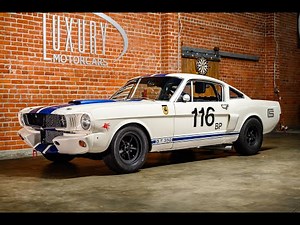 1965 Ford Mustang Shelby GT350R Competition Driving Video