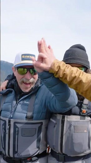 The biggest steelhead he’s ever caught. Full Film ⬆️ #Skeena #Fishing #Steelhead #FlyFishing