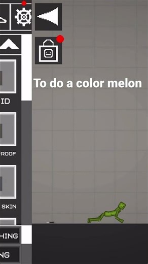 This is how to do a color melon