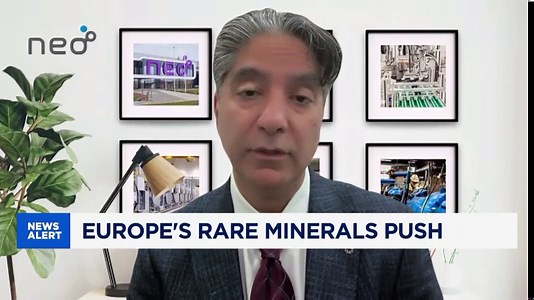 CNBC goes inside Europe's biggest rare earths plant