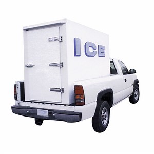 Polar Temp 4X8CW Cold Wall Refrigerated Ice Transport - 140 cu. ft.