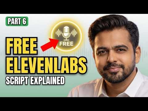 Elevenlabs Free Kaise Use Kare | Elevenlabs Text To Speach Script Instructions Explained