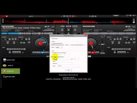How to Broadcast Live With DJ Software (Virtual DJ)