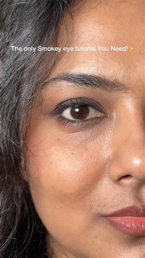 The only Smokey eye tutorial you need! #smokeyeye #makeuptutorial #shortsfeed