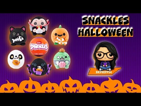 BRAND NEW! ZURU SNACKLES HALLOWEEN SERIES #ZURU #SNACKLES #unboxing #minitoys