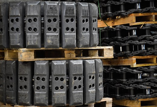 Rubber pads/rubber track pads for excavators & other machines